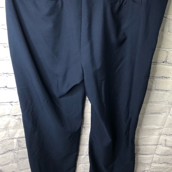 Fila Sport Men’s Golf Pants Flat Front Stay The Course Size 40 Blue - Picture 2 of 8